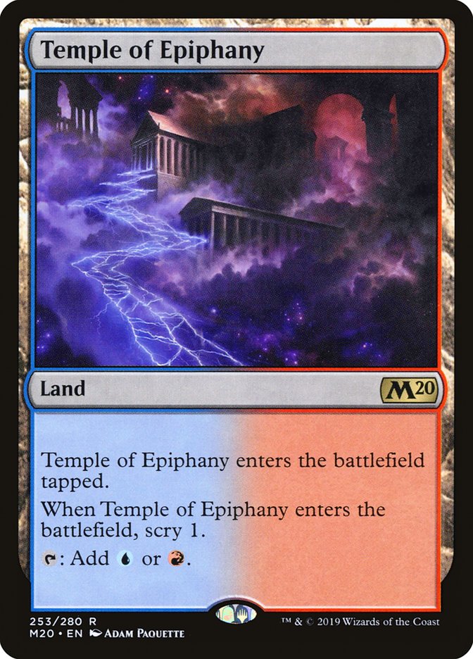 Temple of Epiphany [Core Set 2020] | Rook's Games and More