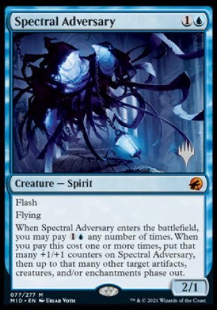 Spectral Adversary (Promo Pack) [Innistrad: Midnight Hunt Promos] | Rook's Games and More