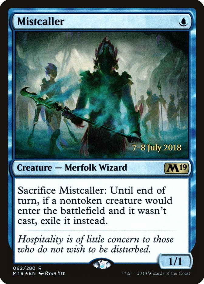 Mistcaller  [Core Set 2019 Prerelease Promos] | Rook's Games and More