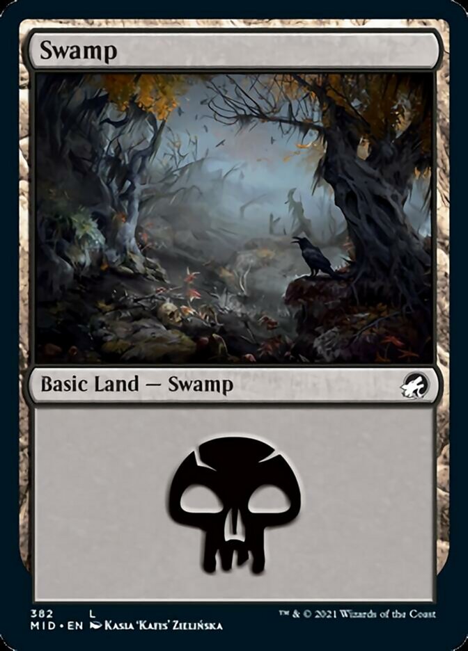 Swamp (382) [Innistrad: Midnight Hunt] | Rook's Games and More