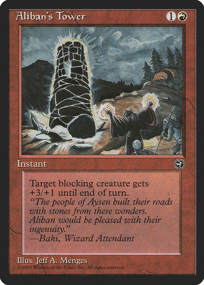 Aliban's Tower (Baki Flavor Text) [Homelands] | Rook's Games and More