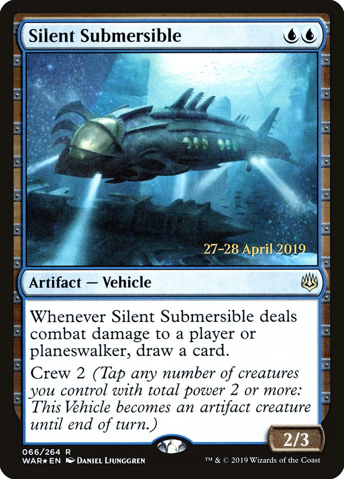 Silent Submersible  [War of the Spark Prerelease Promos] | Rook's Games and More