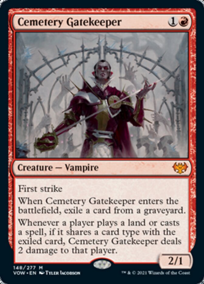 Cemetery Gatekeeper [Innistrad: Crimson Vow] | Rook's Games and More