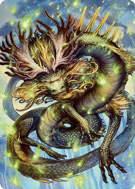 Kura, the Boundless Sky Art Card [Kamigawa: Neon Dynasty Art Series] | Rook's Games and More