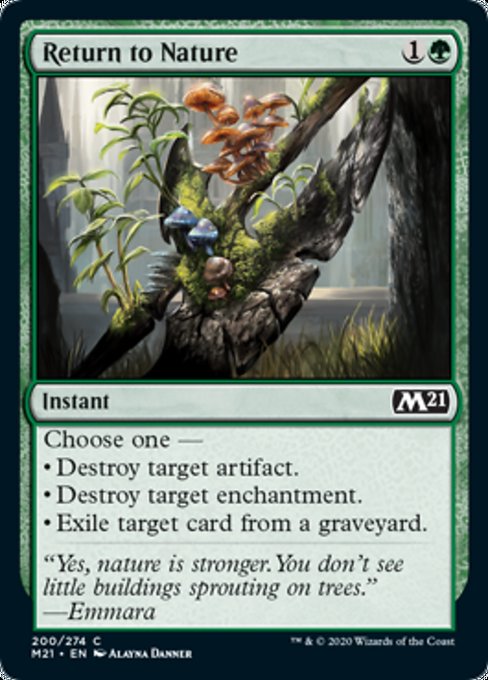 Return to Nature [Core Set 2021] | Rook's Games and More