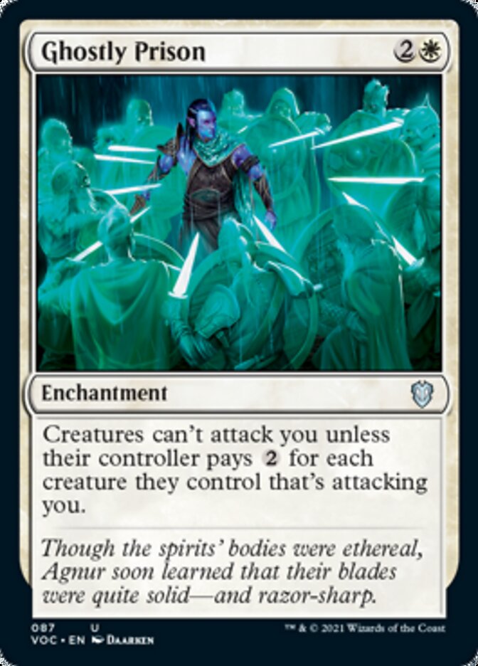 Ghostly Prison [Innistrad: Crimson Vow Commander] | Rook's Games and More
