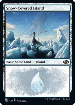 Snow-Covered Island [Jumpstart 2022] | Rook's Games and More