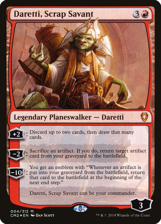 Daretti, Scrap Savant [Commander Anthology Volume II] | Rook's Games and More