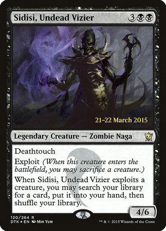 Sidisi, Undead Vizier [Dragons of Tarkir Promos] | Rook's Games and More