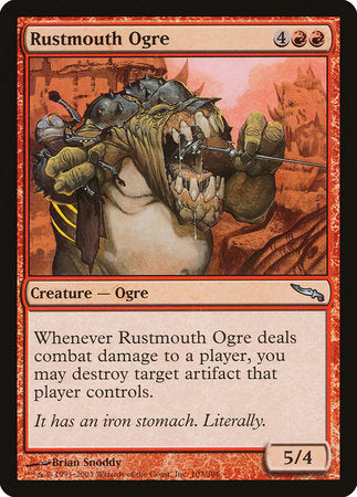 Rustmouth Ogre [Mirrodin] | Rook's Games and More