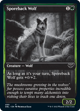 Sporeback Wolf [Innistrad: Double Feature] | Rook's Games and More