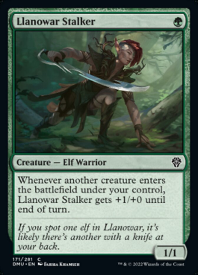 Llanowar Stalker [Dominaria United] | Rook's Games and More