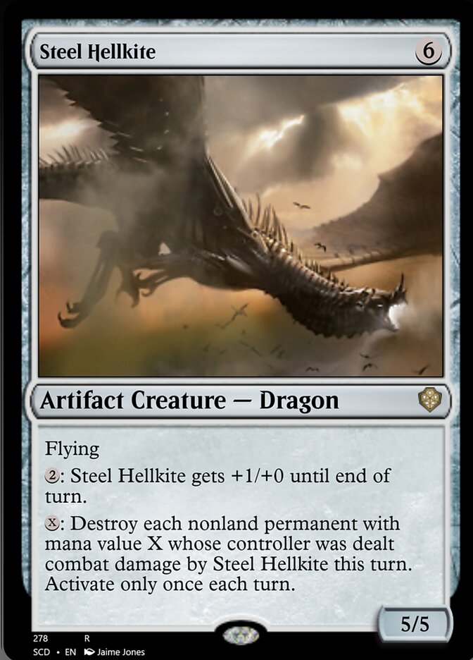 Steel Hellkite [Starter Commander Decks] | Rook's Games and More