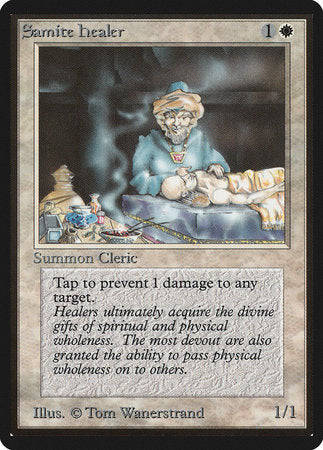 Samite Healer [Limited Edition Beta] | Rook's Games and More
