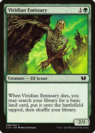 Viridian Emissary [Commander 2015] | Rook's Games and More