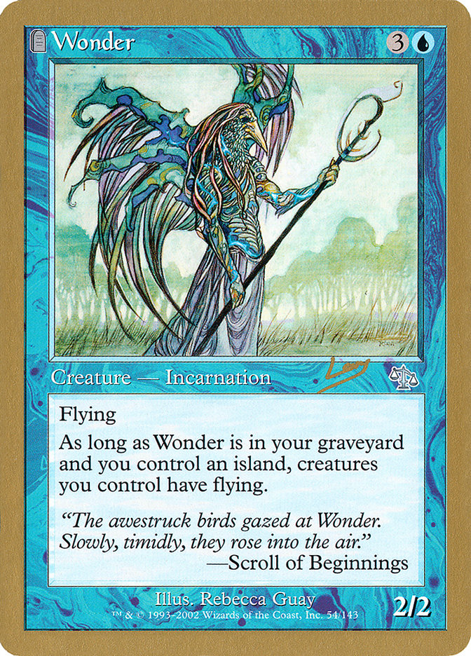 Wonder (Raphael Levy) [World Championship Decks 2002] | Rook's Games and More