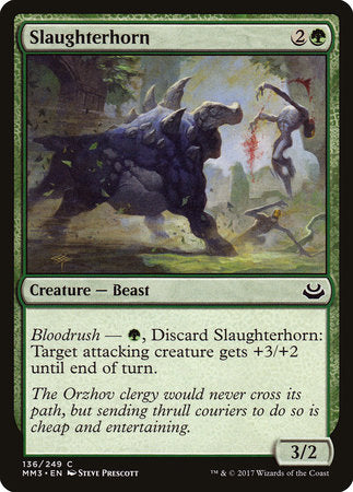 Slaughterhorn [Modern Masters 2017] | Rook's Games and More