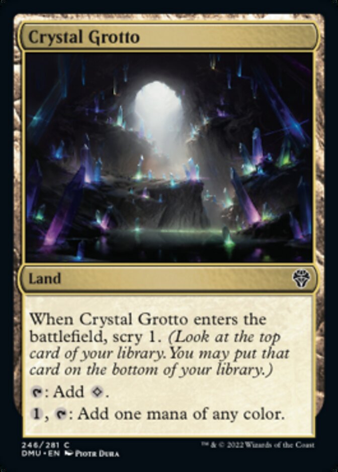 Crystal Grotto [Dominaria United] | Rook's Games and More