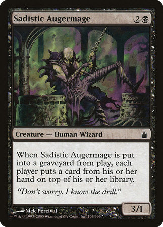 Sadistic Augermage [Ravnica: City of Guilds] | Rook's Games and More