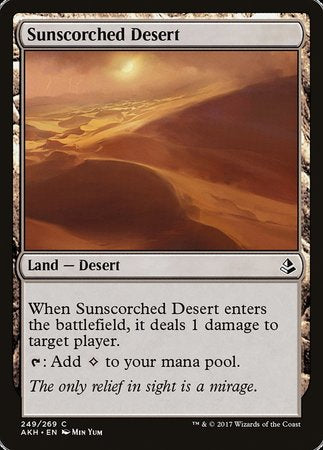 Sunscorched Desert [Amonkhet] | Rook's Games and More