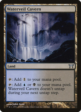 Waterveil Cavern [Champions of Kamigawa] | Rook's Games and More