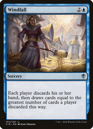 Windfall [Commander 2016] | Rook's Games and More