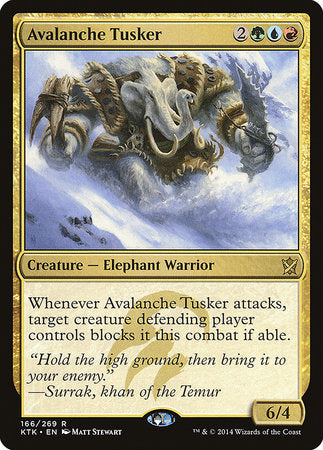 Avalanche Tusker [Khans of Tarkir] | Rook's Games and More