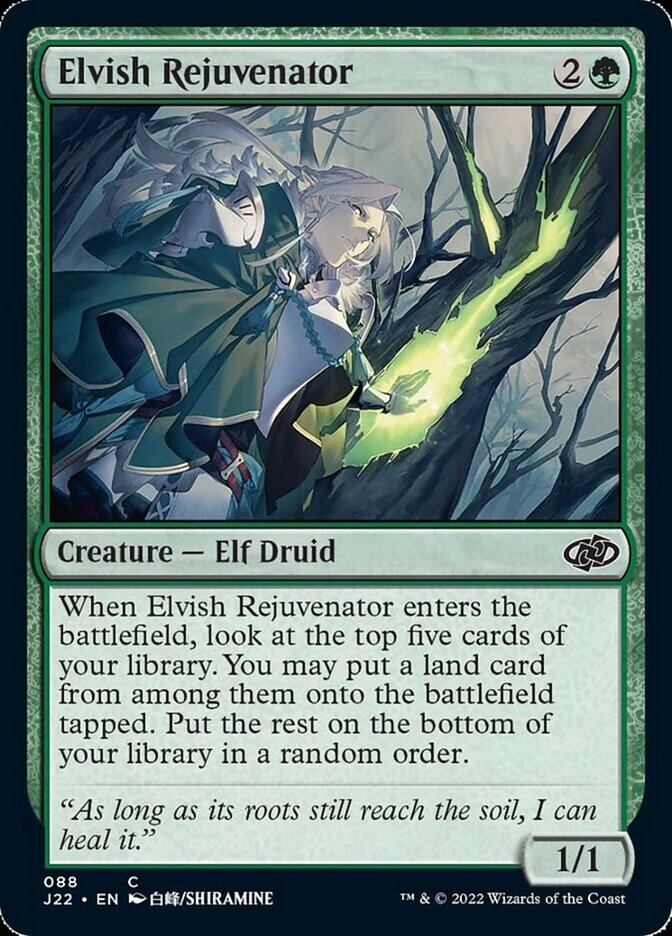 Elvish Rejuvenator [Jumpstart 2022] | Rook's Games and More