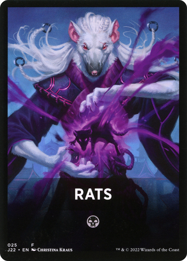 Rats Theme Card [Jumpstart 2022 Front Cards] | Rook's Games and More