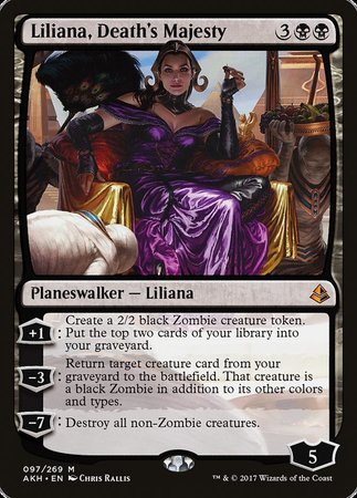 Liliana, Death's Majesty [Amonkhet] | Rook's Games and More