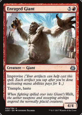 Enraged Giant [Aether Revolt] | Rook's Games and More