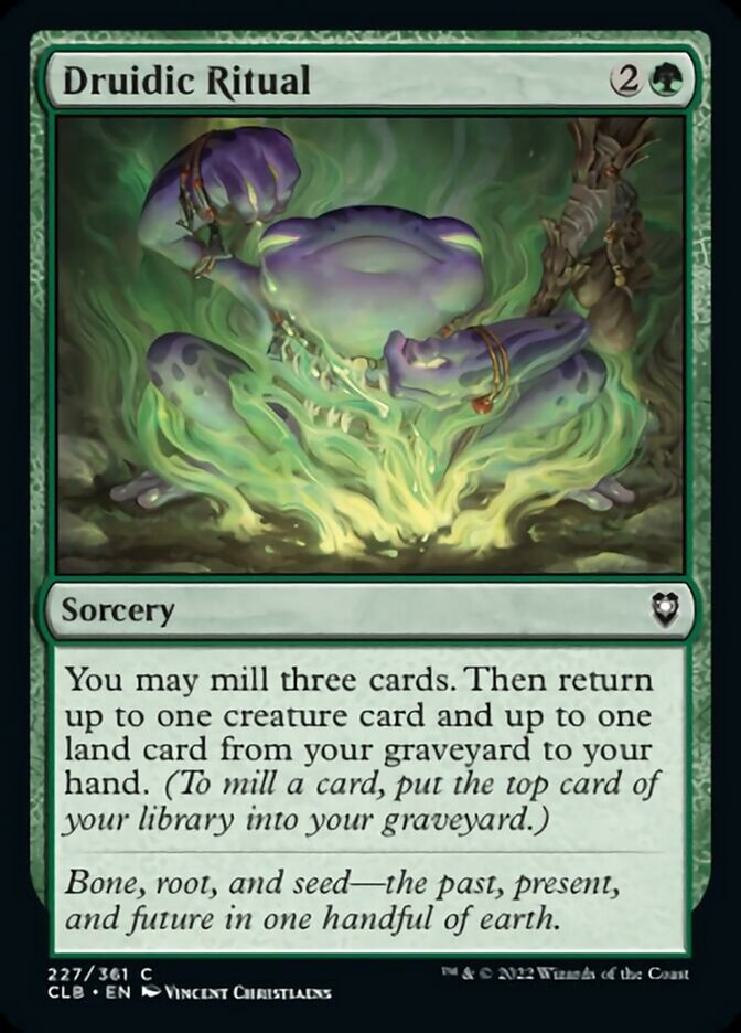 Druidic Ritual [Commander Legends: Battle for Baldur's Gate] | Rook's Games and More