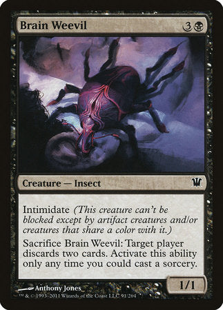 Brain Weevil [Innistrad] | Rook's Games and More