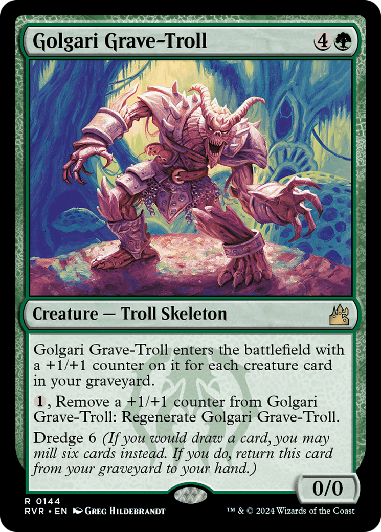 Golgari Grave-Troll [Ravnica Remastered] | Rook's Games and More