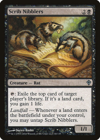 Scrib Nibblers [Worldwake] | Rook's Games and More