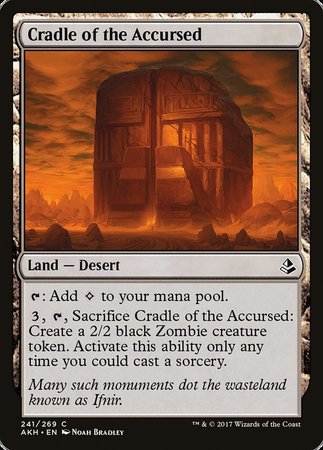 Cradle of the Accursed [Amonkhet] | Rook's Games and More
