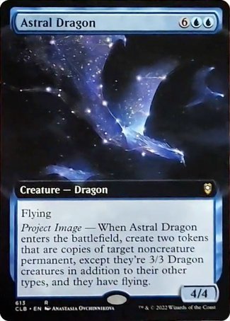 Astral Dragon (Extended Art) [Commander Legends: Battle for Baldur's Gate] | Rook's Games and More