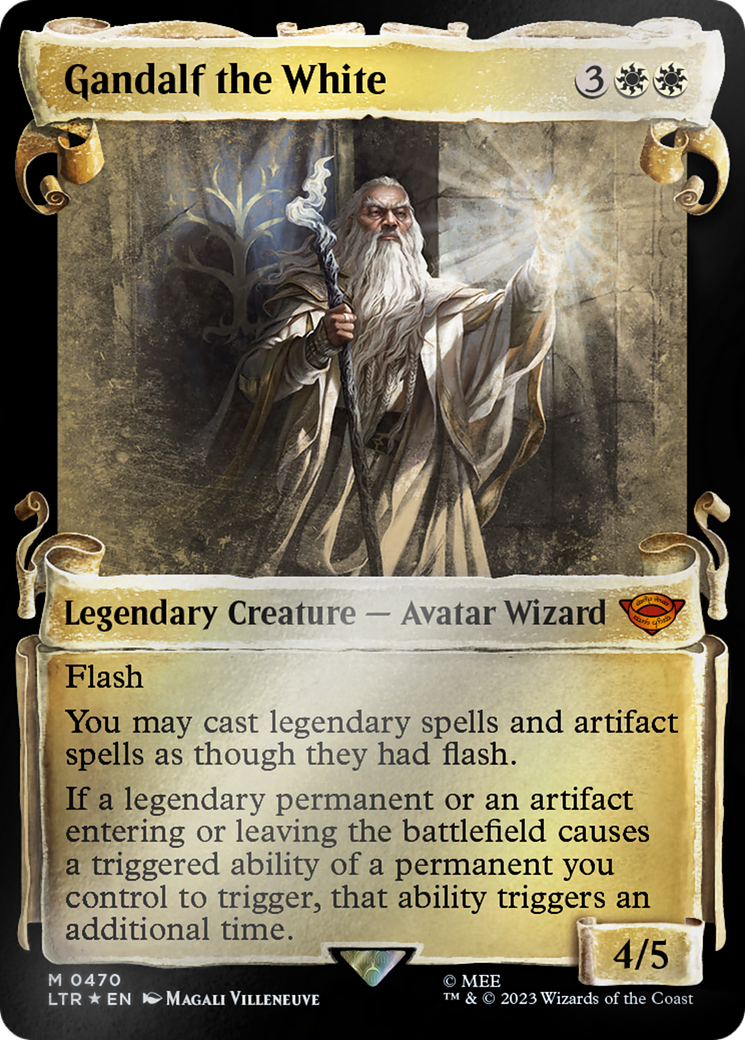 Gandalf the White [The Lord of the Rings: Tales of Middle-Earth Showcase Scrolls] | Rook's Games and More