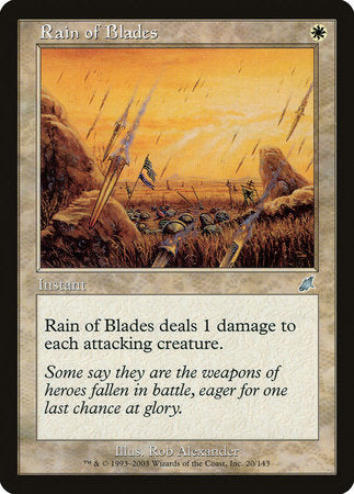 Rain of Blades [Scourge] | Rook's Games and More