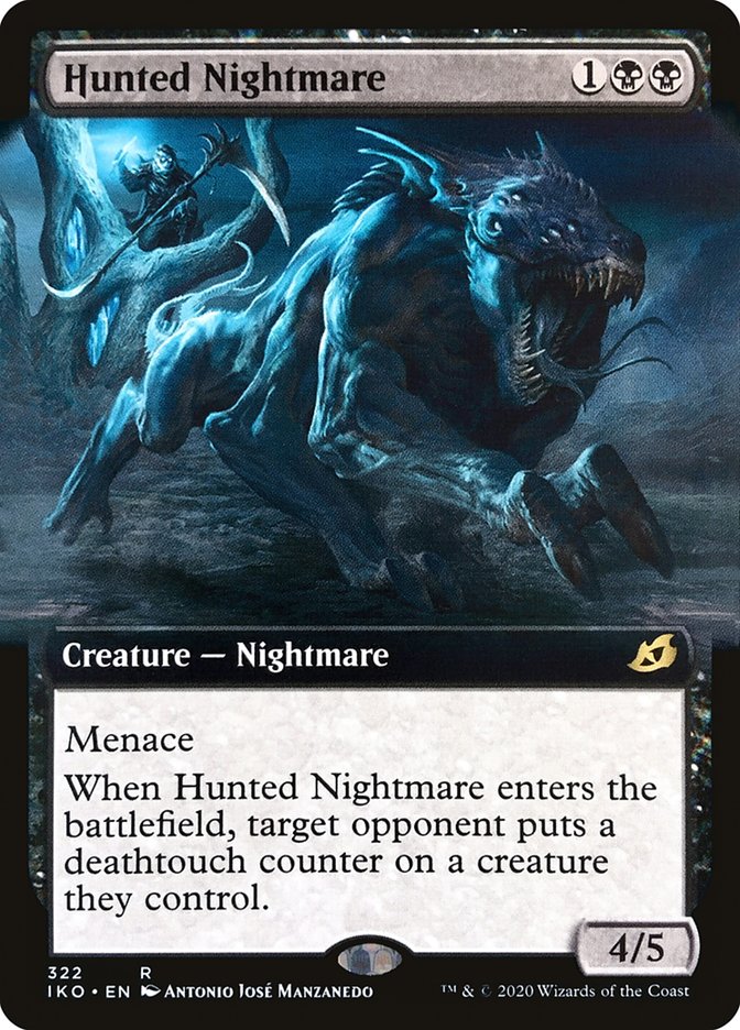 Hunted Nightmare (Extended Art) [Ikoria: Lair of Behemoths] | Rook's Games and More