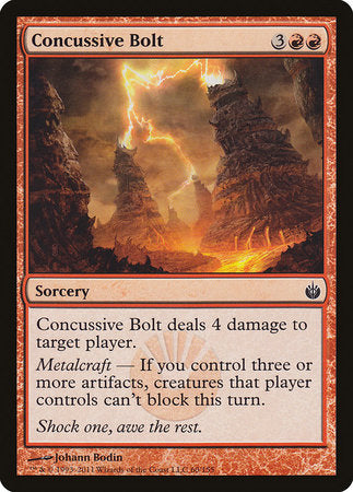 Concussive Bolt [Mirrodin Besieged] | Rook's Games and More