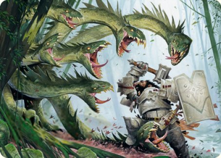 Lair of the Hydra Art Card [Dungeons & Dragons: Adventures in the Forgotten Realms Art Series] | Rook's Games and More