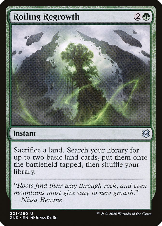 Roiling Regrowth [Zendikar Rising] | Rook's Games and More