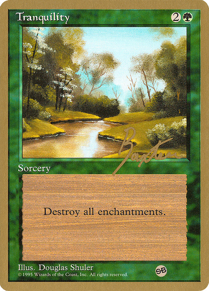 Tranquility (George Baxter) (SB) [Pro Tour Collector Set] | Rook's Games and More