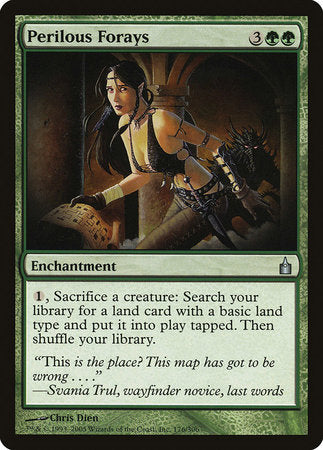 Perilous Forays [Ravnica: City of Guilds] | Rook's Games and More