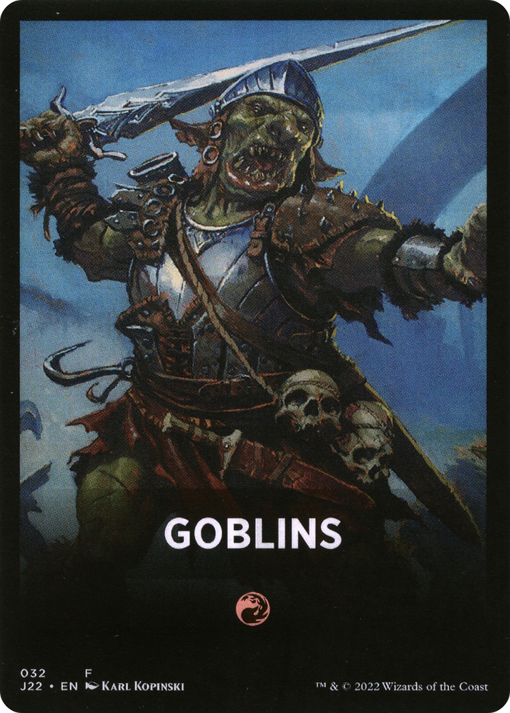 Goblins Theme Card [Jumpstart 2022 Front Cards] | Rook's Games and More