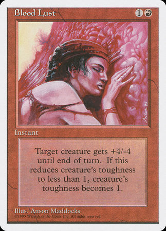 Blood Lust [Fourth Edition] | Rook's Games and More