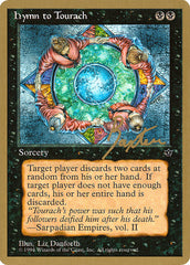 Hymn to Tourach (Circle) (George Baxter) [Pro Tour Collector Set]