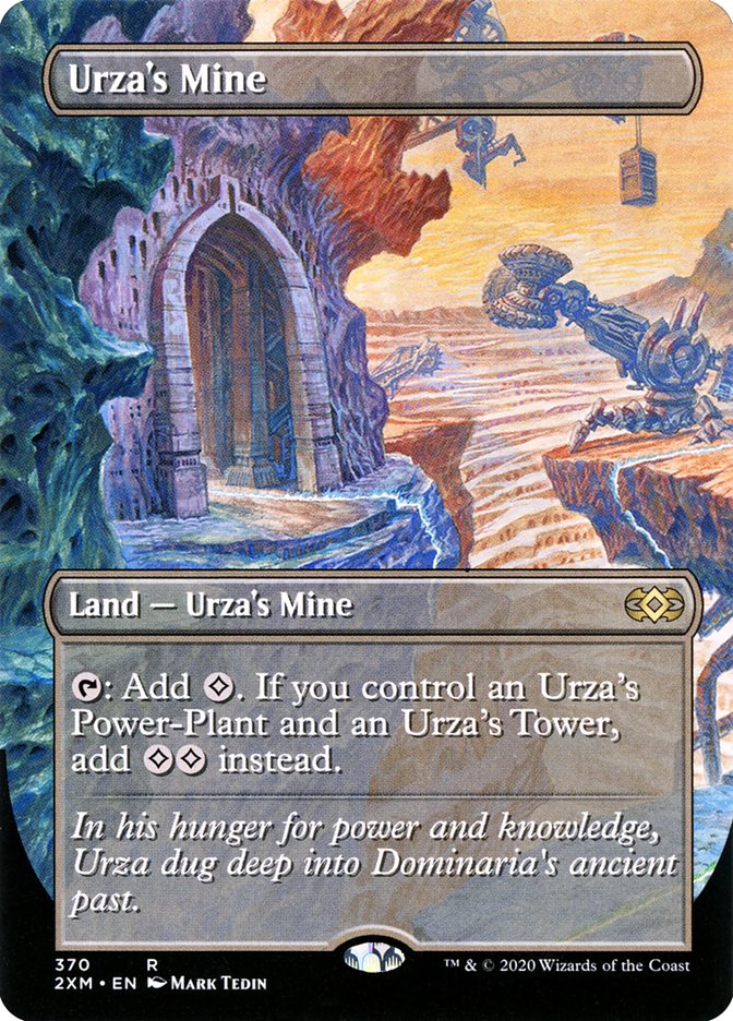 Urza's Mine (Borderless) [Double Masters] | Rook's Games and More