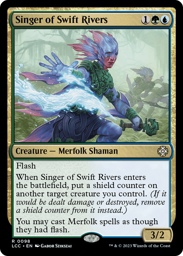 Singer of Swift Rivers [The Lost Caverns of Ixalan Commander] | Rook's Games and More